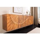 Design komód Shayla 177 cm függő barna mangó 