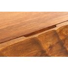 Design komód Shayla 177 cm függő barna mangó 