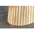 Design ovális étkezőasztal Savoy 220 cm mangó