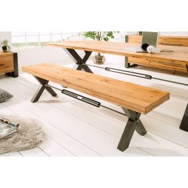 Stílusos ülőpad Thunder X 180 cm vad tölgy