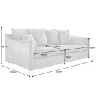 Stílusos 3 személyes ülőgarnitúra Eden 200 cm sötétzöld bársony