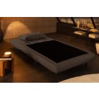 Converta fekvőhellyé alakítható fotel 100 cm szürke kord