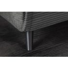 Converta fekvőhellyé alakítható fotel 100 cm szürke kord