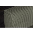 Converta fekvőhellyé alakítható fotel 100 cm zöld kord