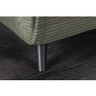 Converta fekvőhellyé alakítható fotel 100 cm zöld kord