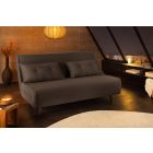 Converta fekvőhellyé alakítható kanapé 140 cm szürke kord