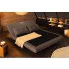 Converta fekvőhellyé alakítható kanapé 140 cm szürke kord