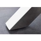 Luxus kör étkezőasztal Shark 120 cm teak (üveglappal)