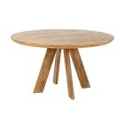 Stílusos kör étkezőasztal Bellaro 140 cm mangó