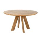 Stílusos kör étkezőasztal Bellaro 120 cm mangó