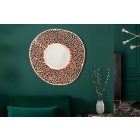 Design fali tükör Auralis 115 cm réz