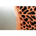 Design fali tükör Auralis 115 cm réz