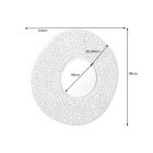 Design fali tükör Auralis 115 cm réz