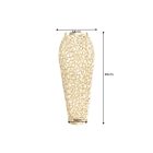 Design dekor váza Auralis 90 cm arany