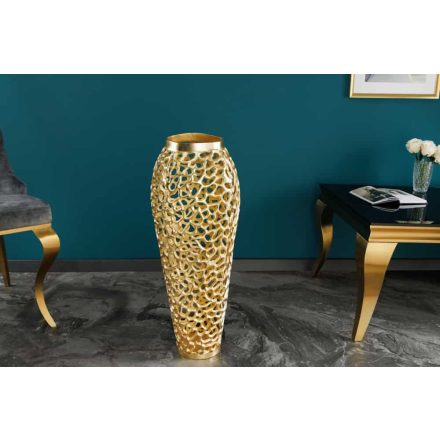 Design dekor váza Auralis 65 cm arany