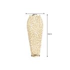 Design dekor váza Auralis 65 cm arany