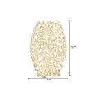 Design dekor váza Auralis 50 cm arany