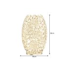 Design dekor váza Auralis 40 cm arany