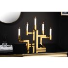 Design gyertyatartó Lumero 50 cm 5 karu arany