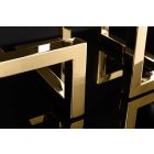 Design gyertyatartó Lumero 50 cm 5 karu arany