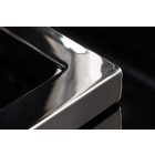 Design gyertyatartó Lumero 50 cm 5 karu ezüst