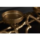 Stílusos gyertyatartó Serenno 60 cm 4 gyertyának arany