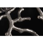 Stílusos gyertyatartó Serenno 60 cm 4 gyertyának ezüst