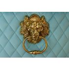 Stílusos étkezőszék Rococo Levia fej türkizkék bársony - arany