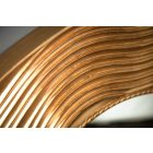 Design fali tükör Solenne 100 cm arany