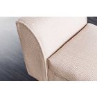 Design ülőpad Dafina 90 cm retro stílusú bézs