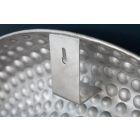 Design fali tükör Orianis 60 cm ezüst