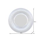 Design fali tükör Orianis 60 cm ezüst