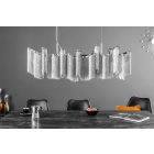 Luxus csillár Prestige 118 cm ezüst