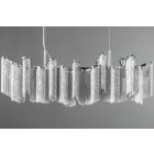 Luxus csillár Prestige 118 cm ezüst