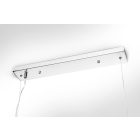 Luxus csillár Prestige 118 cm ezüst