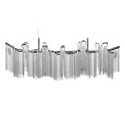 Luxus csillár Prestige 118 cm ezüst