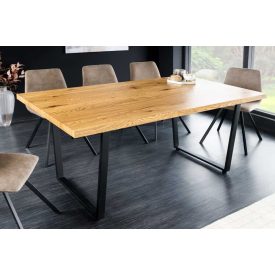 Stílusos étkezőasztal Urban 160 cm natúr tölgy