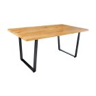 Stílusos étkezőasztal Urban 160 cm natúr tölgy