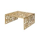 Design dohányzóasztal Elaris 60 cm arany