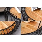 Dohányzóasztal Daquan 70 cm akác 