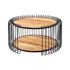 Dohányzóasztal Daquan 70 cm akác 