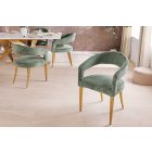 Design étkezőszék Bailey zöld