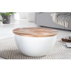 Dohányzóasztal Moduro 70 cm tárolórekesszel mangó