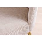 Stílusos étkezőszék Casanova bézs kord