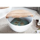 Dohányzóasztal Moduro 60 cm tárolórekesszel mangó