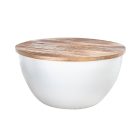 Dohányzóasztal Moduro 60 cm tárolórekesszel mangó