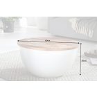 Dohányzóasztal Moduro 60 cm tárolórekesszel mangó