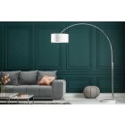 Stílusos állólámpa Arch 170-180 cm fehér vászon