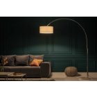 Stílusos állólámpa Arch 170-180 cm fehér vászon