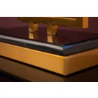 Design sztali lámpa Calanthe 56 cm fekete-arany